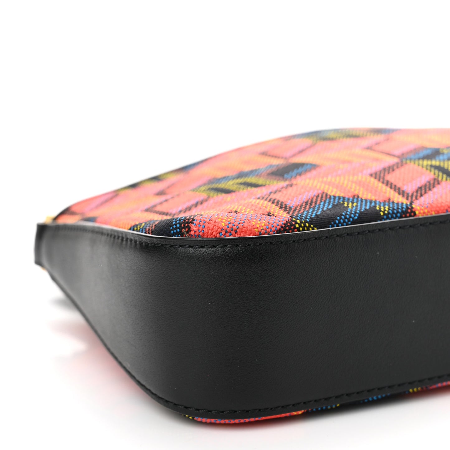 Jacquard Cubic Monogram Rockstar Shoulder Bag Multicolor