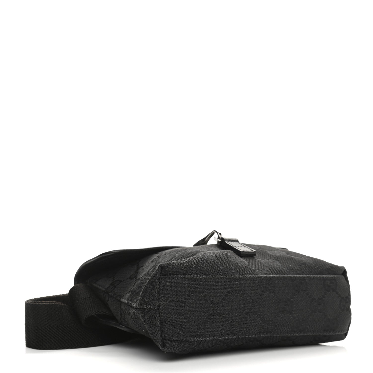 Gucci GG Monogram Web Flight Belt Bag Black 4 of 11