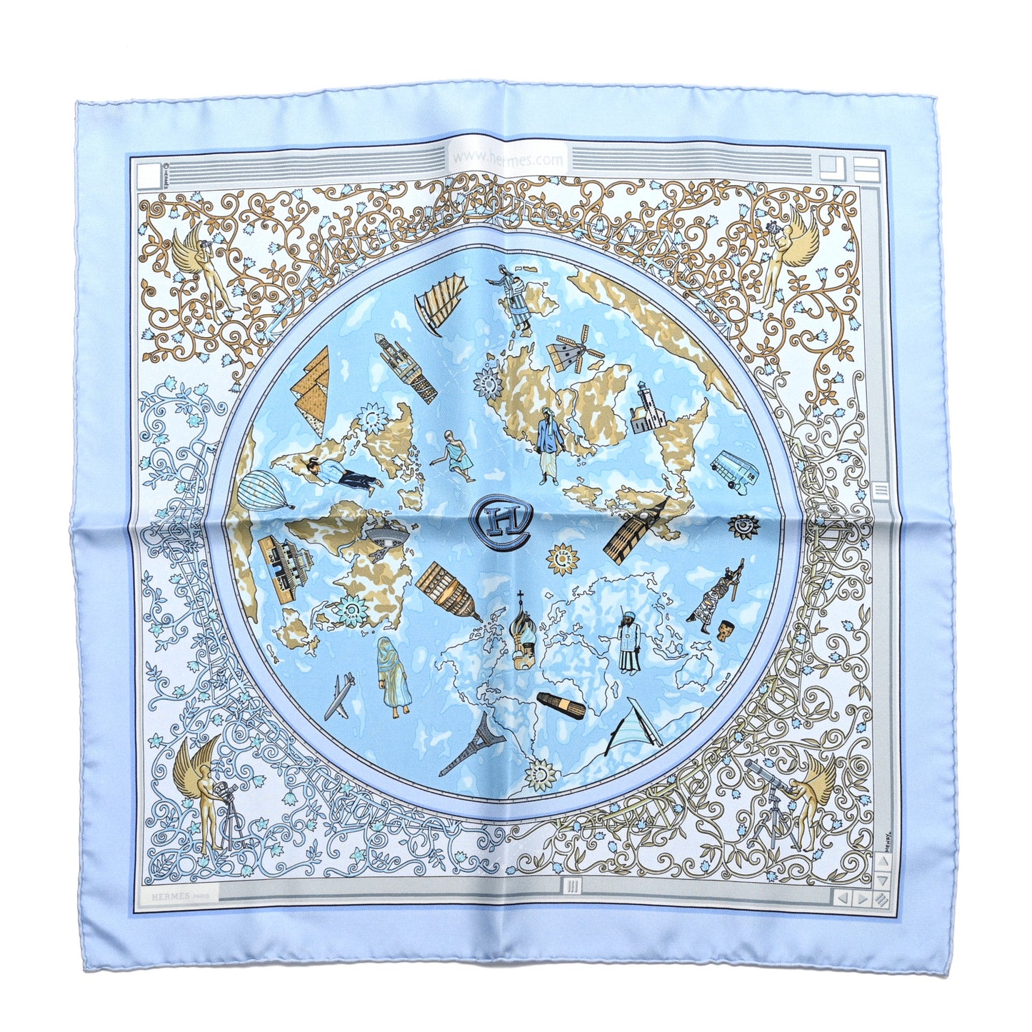 Silk www.hermes.com Scarf 45