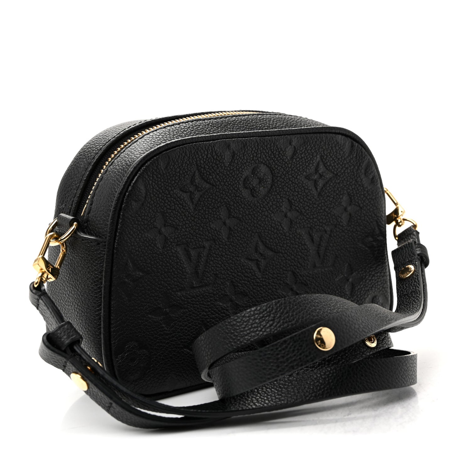 Empreinte Monogram Tiny Camera Bag Black