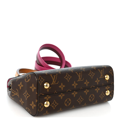 Louis Vuitton Monogram Cluny BB Bordeaux Fuchsia 4 of 9