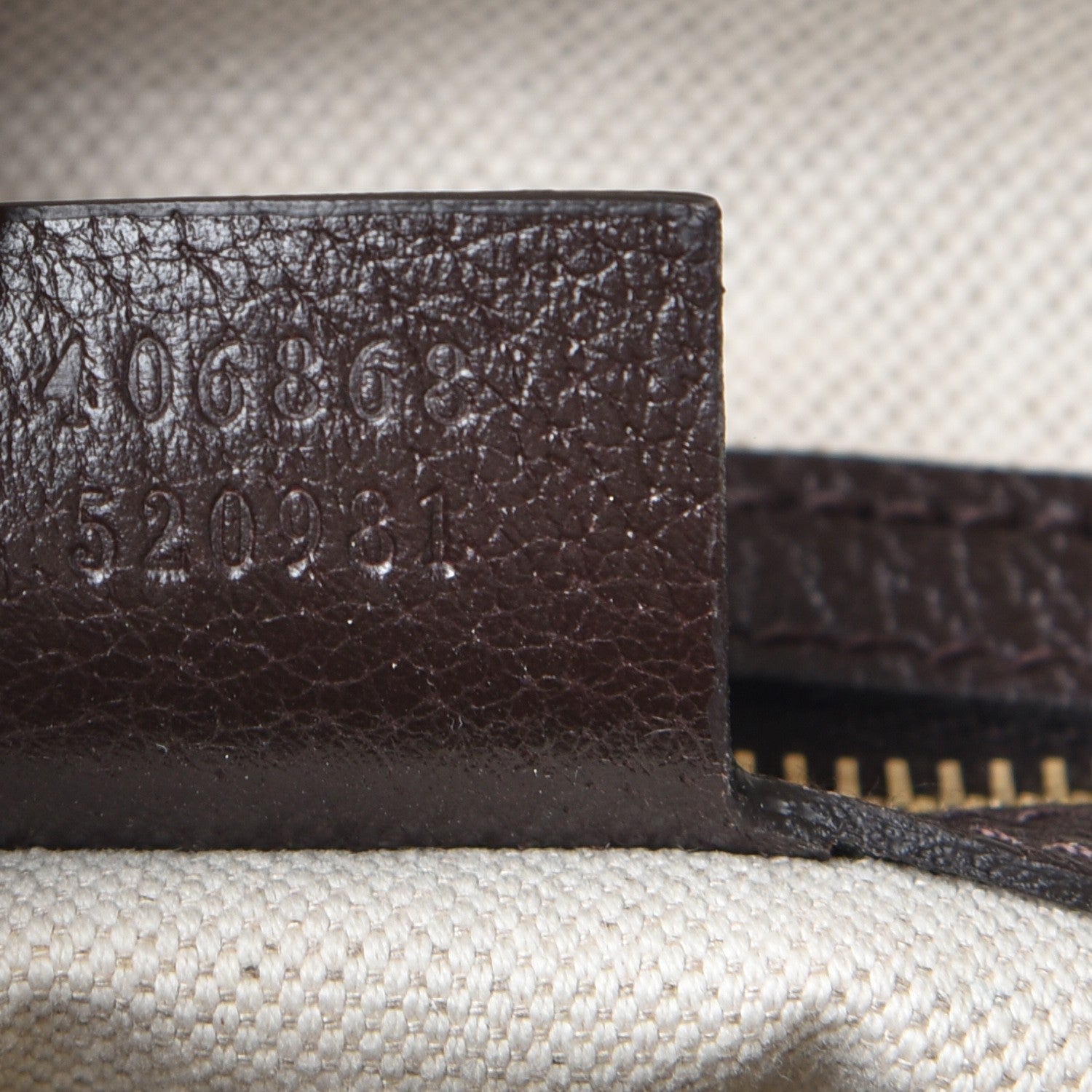 Gucci Monogram Vintage Web Medium Webby Bee Boston Dark Brown 8 of 9