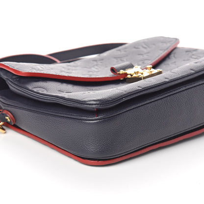 Louis Vuitton Empreinte Pochette Metis Marine Rouge 8 of 9
