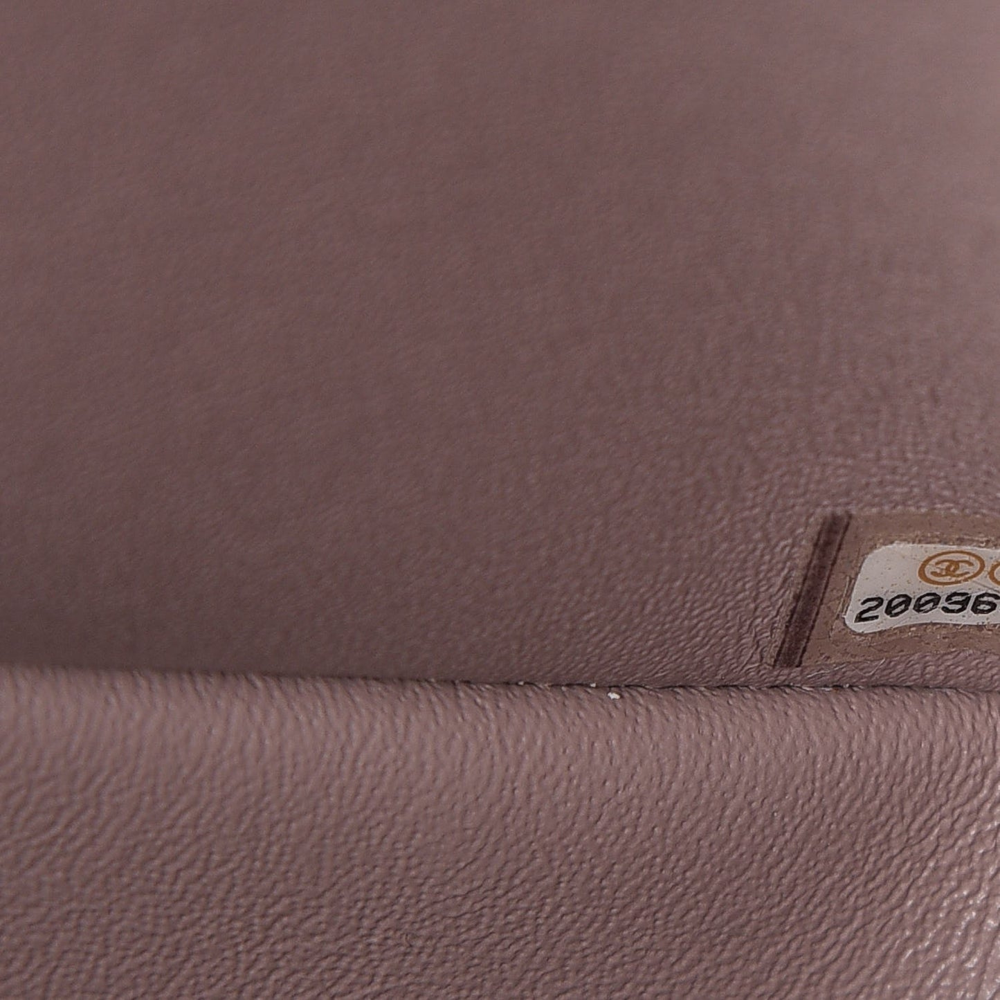 Caviar Quilted Jumbo Double Flap Taupe