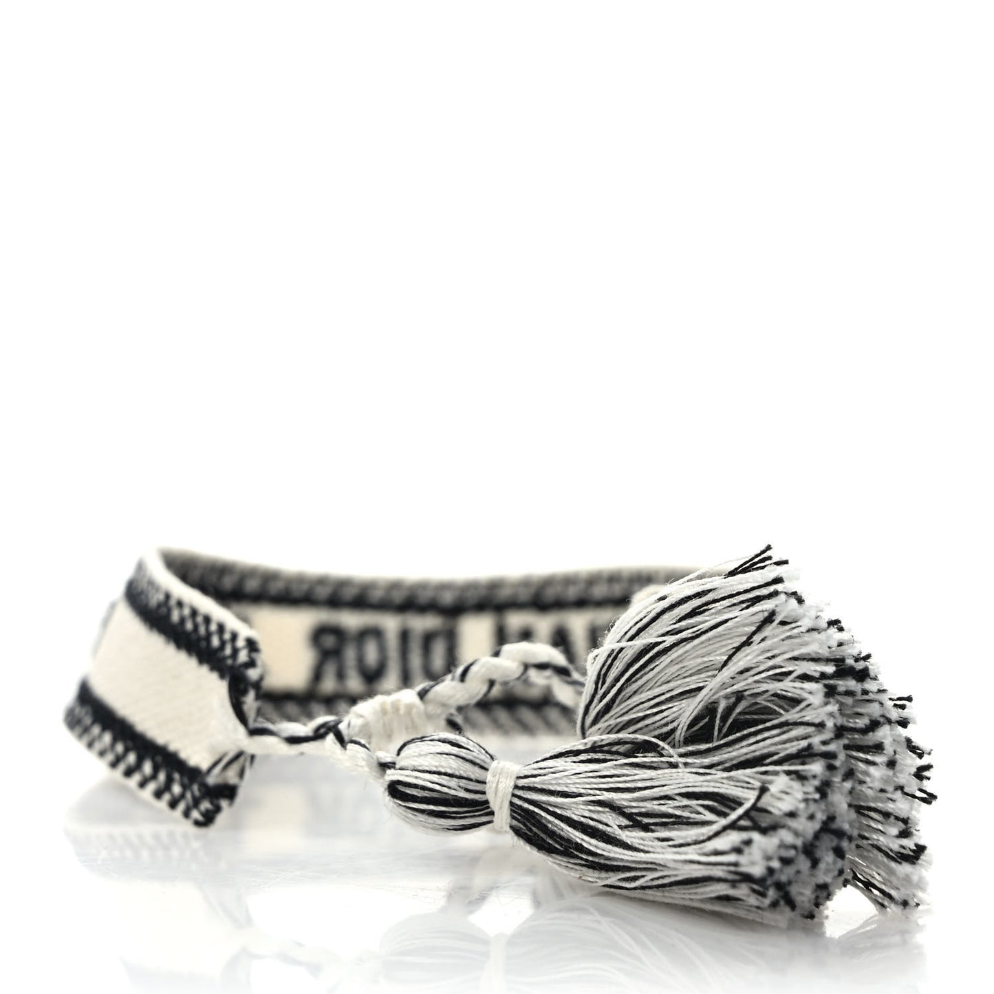 Woven Cotton J'Adior Friendship Bracelet Set Black