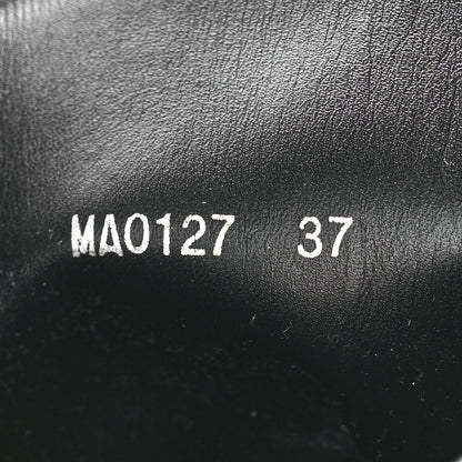 Louis Vuitton Suede Calfskin Monogram Laureate Platform Desert Boots 37 Black 8 of 8