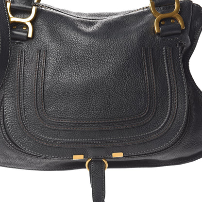 Chloe Calfskin Medium Marcie Satchel Black 11 of 14