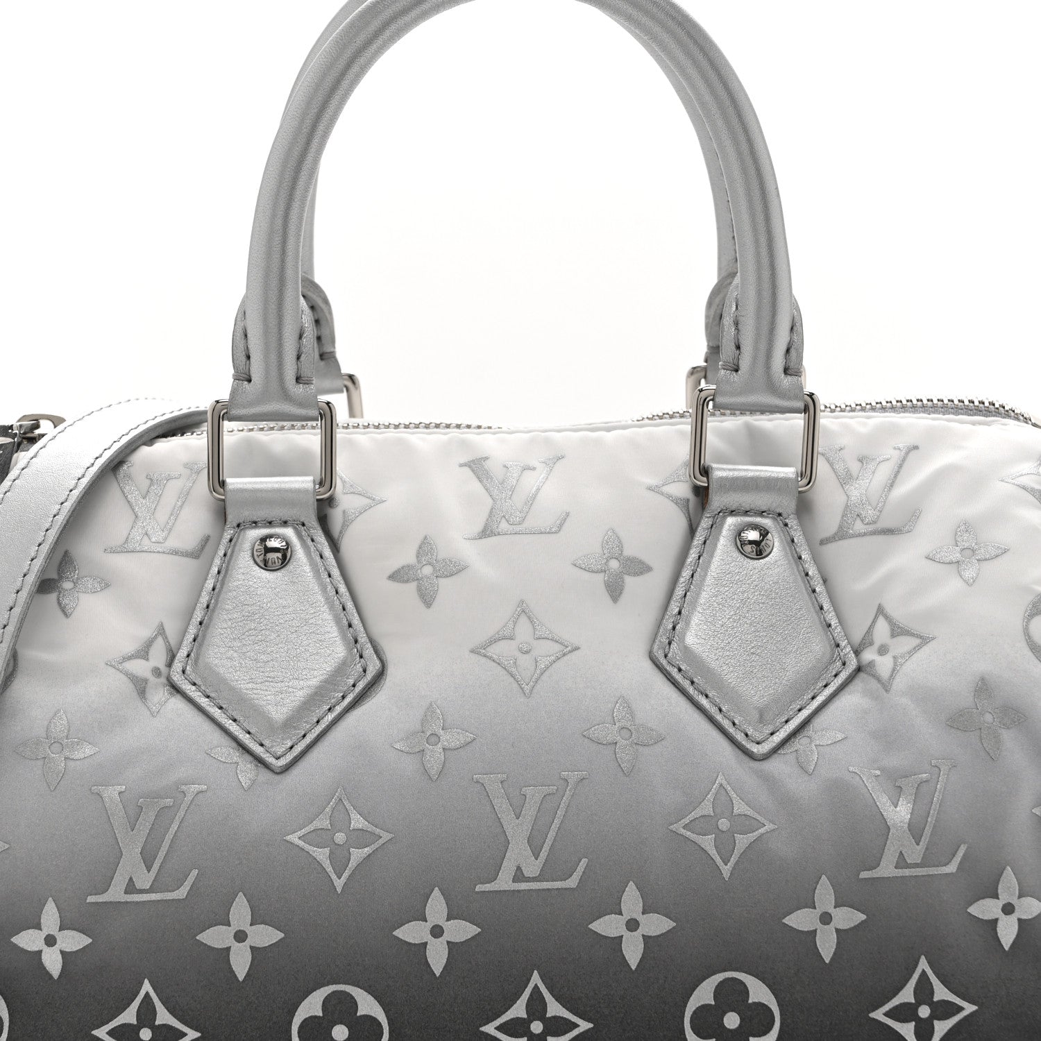Louis Vuitton Nylon Monogram Gradient LV Snow Speedy Bandouliere
