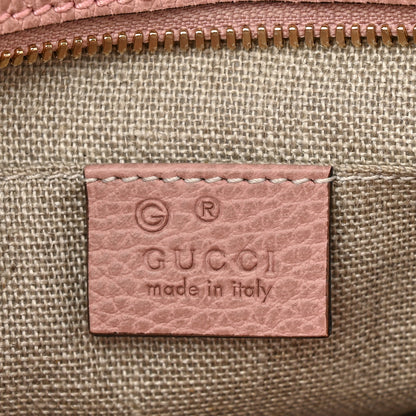 Gucci Monogram Mini Bree Messenger Bag Beige Soft Pink 6 of 10