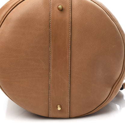 Gucci Soft Washed Calfskin Sling Duffle Biscotto 10 of 10