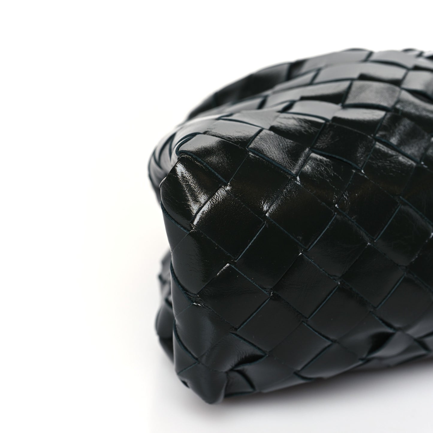 Nappa Intrecciato Teen Pouch Black
