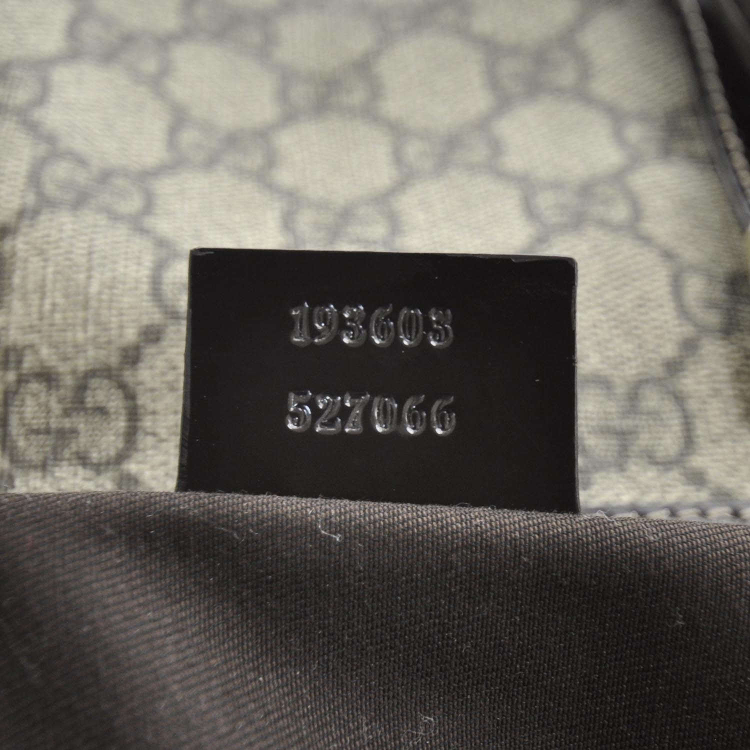 Gucci Monogram Medium Joy Boston Dark Brown 8 of 8