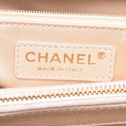 Chanel Caviar Quilted Grand Shopping Tote GST Beige Clair 6 of 10