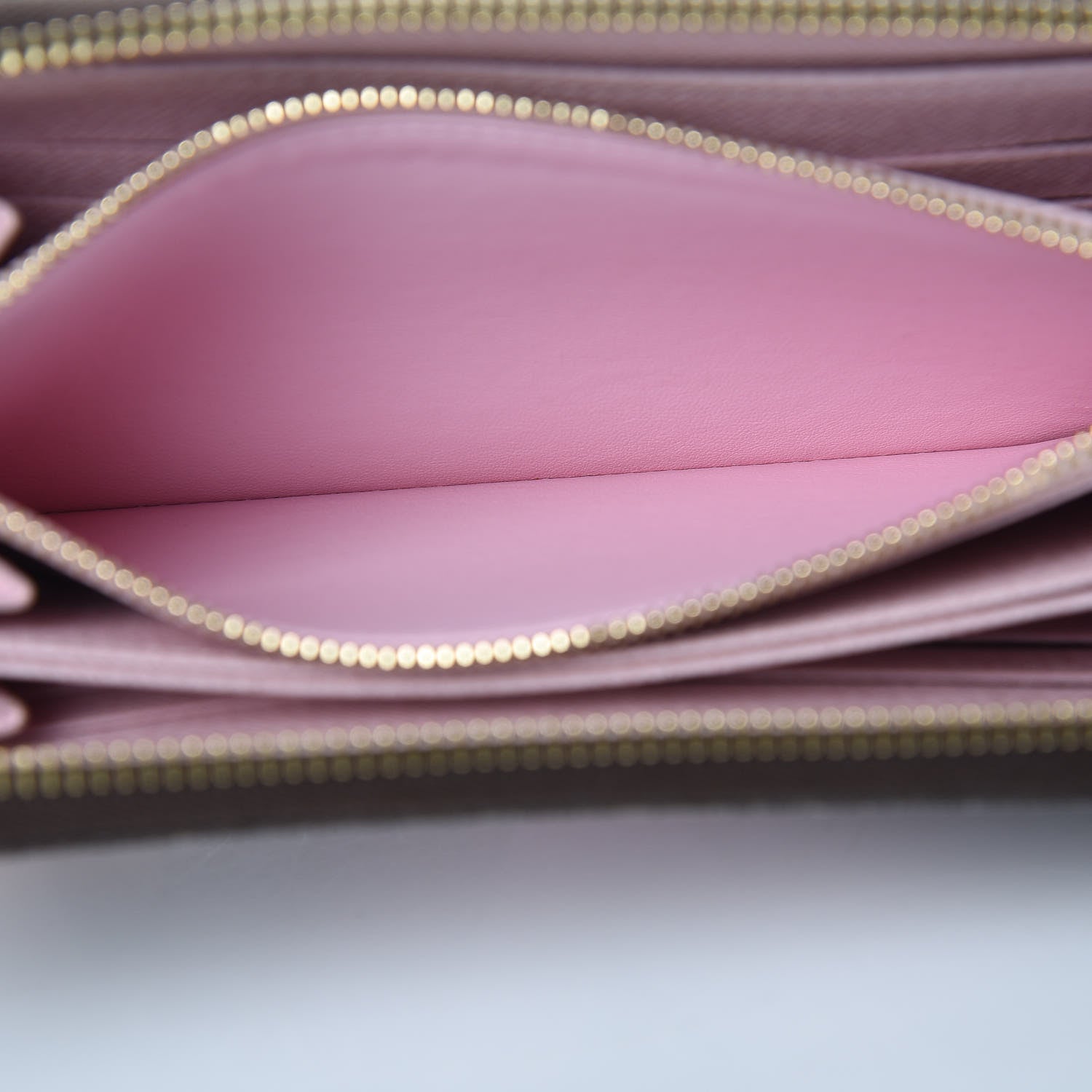 Louis Vuitton Monogram Puerto Banus V Zippy Wallet Rose Ballerine 10 of 10