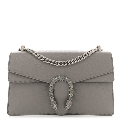 Gucci Pebbled Calfskin Small Dionysus Shoulder Bag Dusty Grey 1 of 12