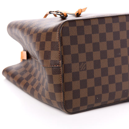 Louis Vuitton Damier Ebene Neonoe MM Safran 8 of 9