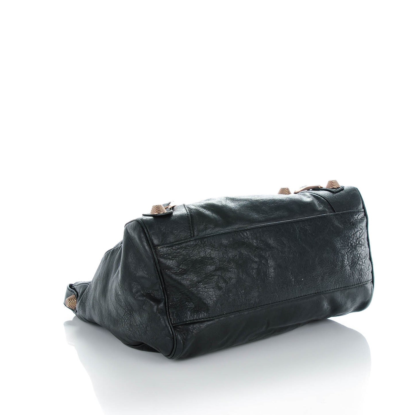 Agneau Giant 21 Rose Gold Hardware Velo Black
