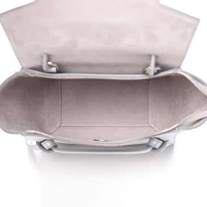 Celine Laminated Calfskin Nano Belt Bag Silver 5 of 11