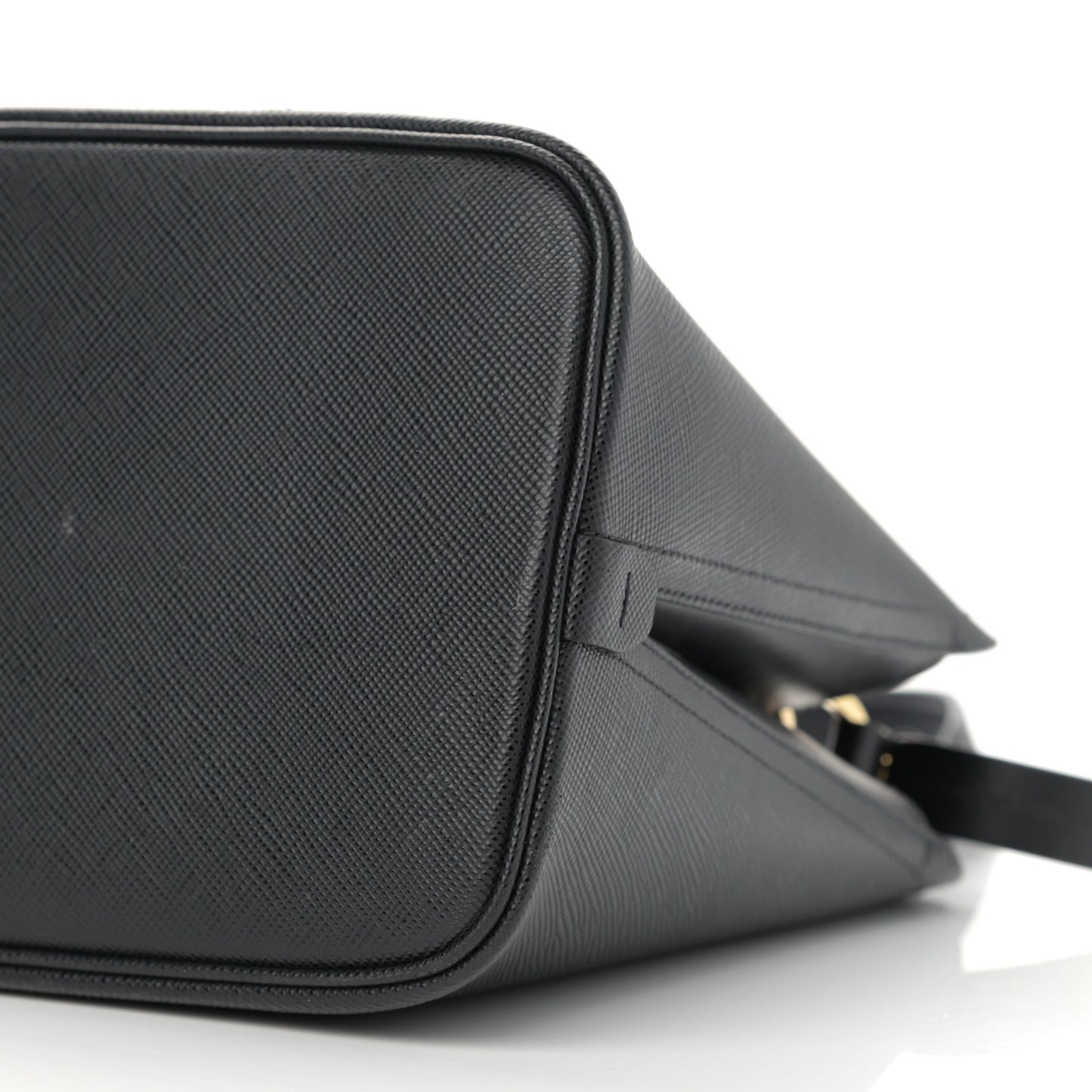Saffiano Cuir Matinee Tote Black Cherry