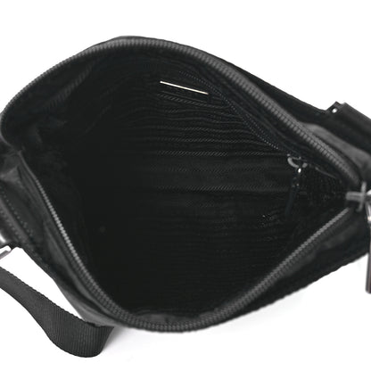 Prada Tessuto Nylon Vela Messenger Bag Black 4 of 11