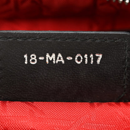 Christian Dior Lambskin Cannage Medium Lady Dior Black 7 of 13