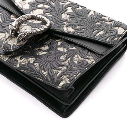 Gucci GG Supreme Monogram Arabesque Medium Dionysus Shoulder Bag Black 10 of 10