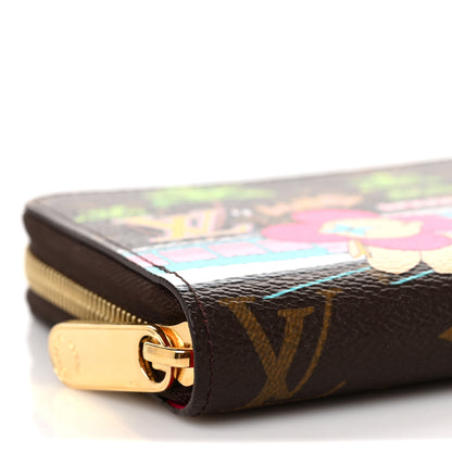 Louis Vuitton Monogram 2021 Christmas Animation Hollywood Zippy Wallet 7 of 8