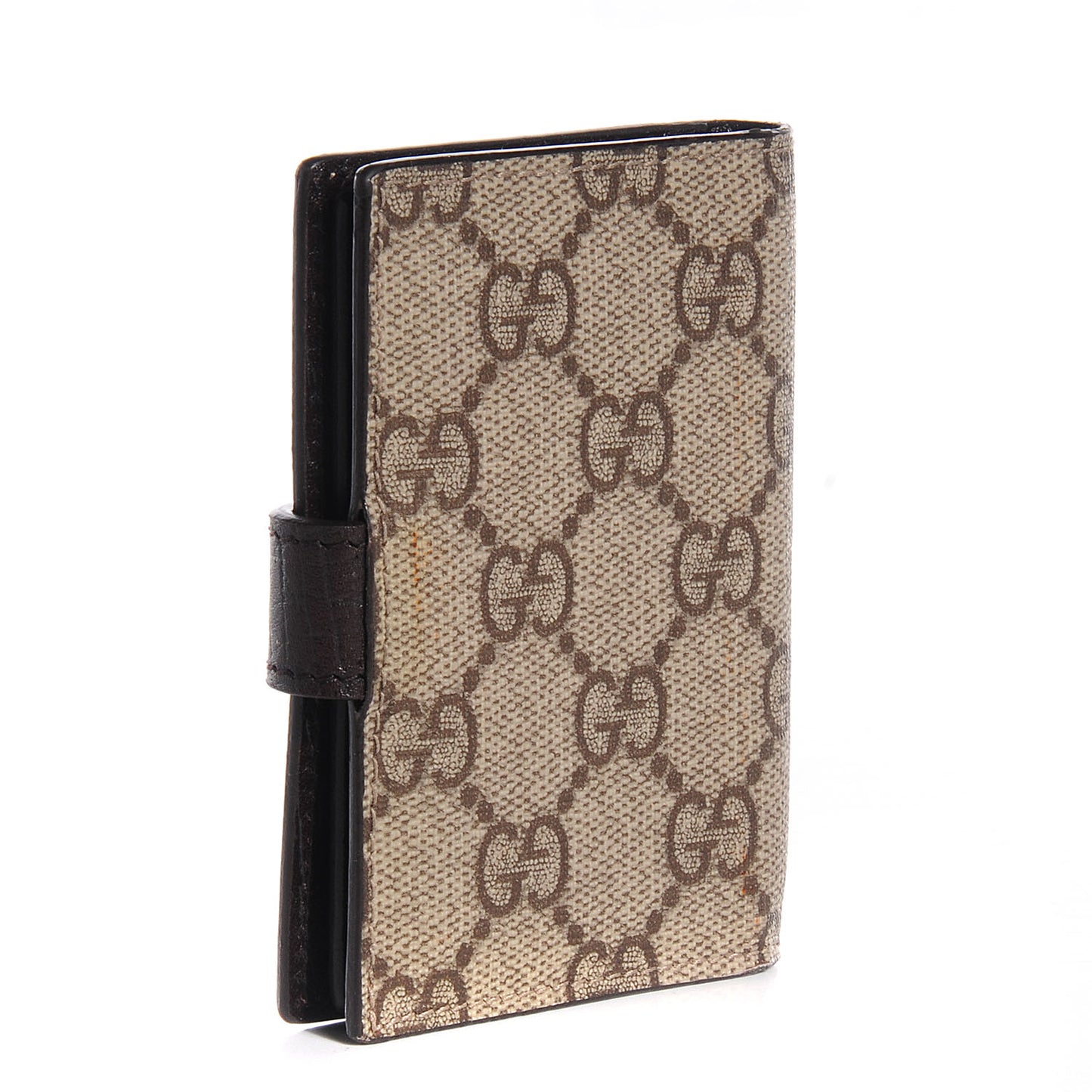 Monogram GG Plus Avel Card Holder Wallet Beige Ebony Cocoa