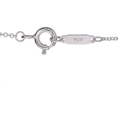 Tiffany Sterling Silver 18K Rose Gold 1837 Interlocking Circles Pendant Necklace 6 of 7