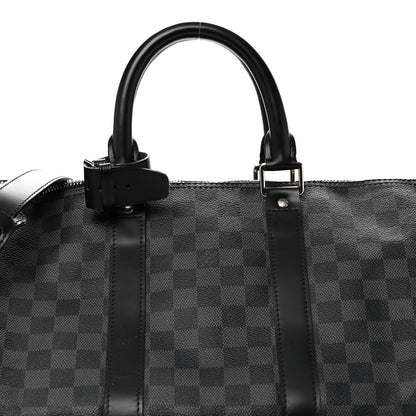 Louis Vuitton Damier Graphite Keepall Bandouliere 45 6 of 11