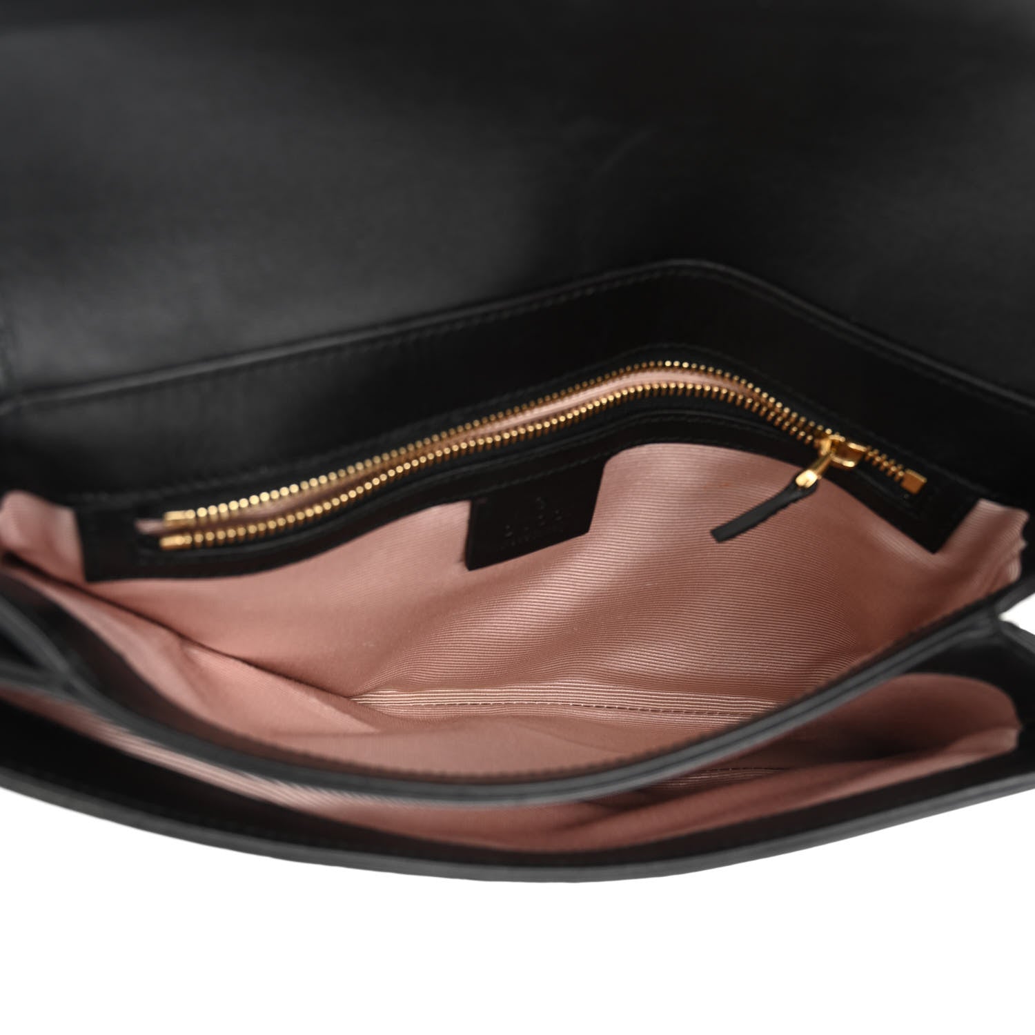 Gucci Vitello Palmellato Lux Small Arli Flap Shoulder Bag Black 5 of 11