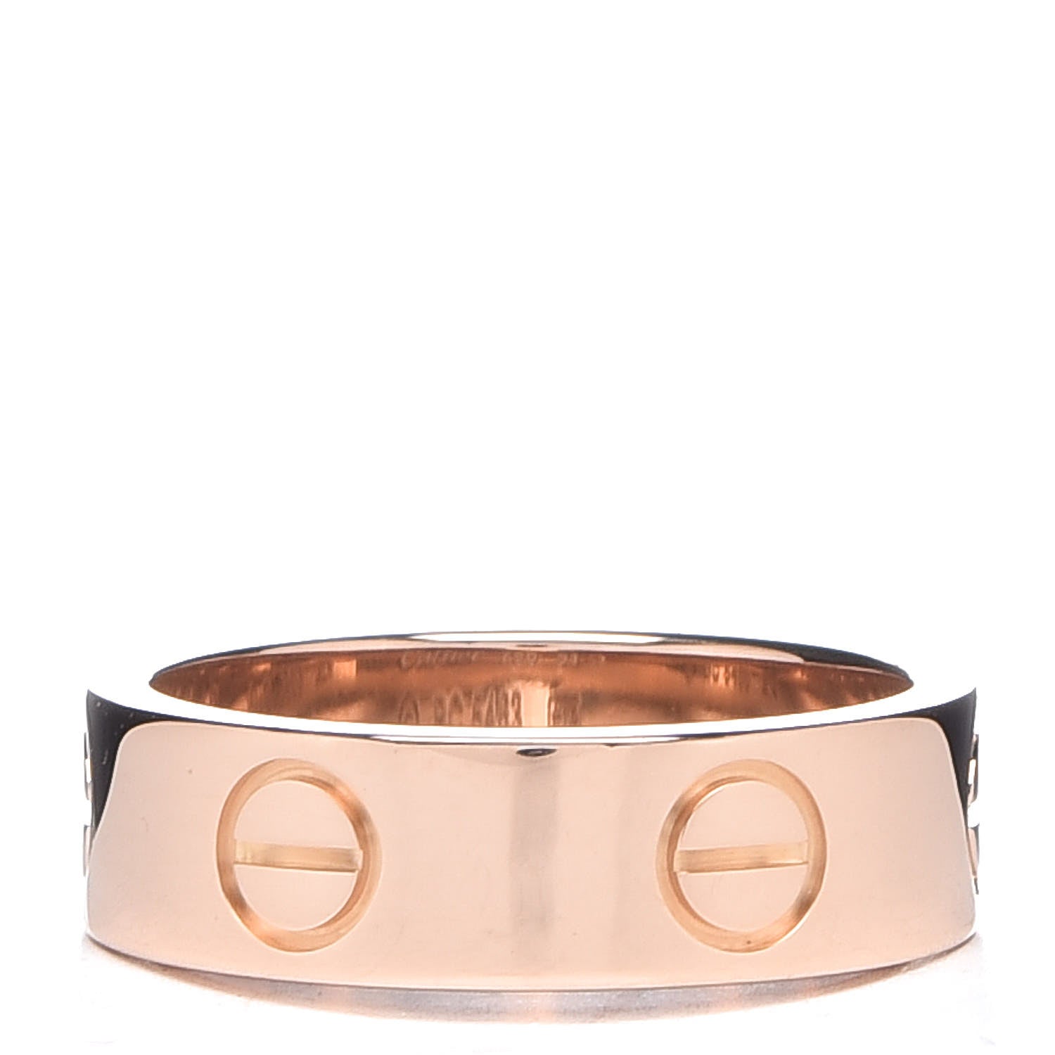 Cartier 18K Pink Gold 5.5mm LOVE Ring 51 5.75 3 of 5