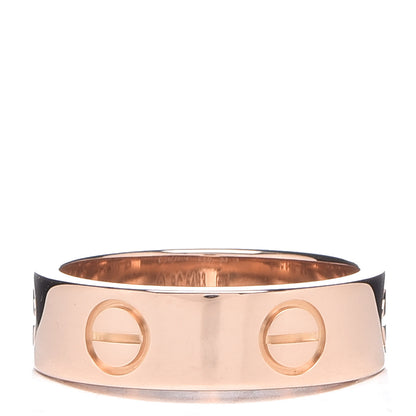 Cartier 18K Pink Gold 5.5mm LOVE Ring 51 5.75 3 of 5