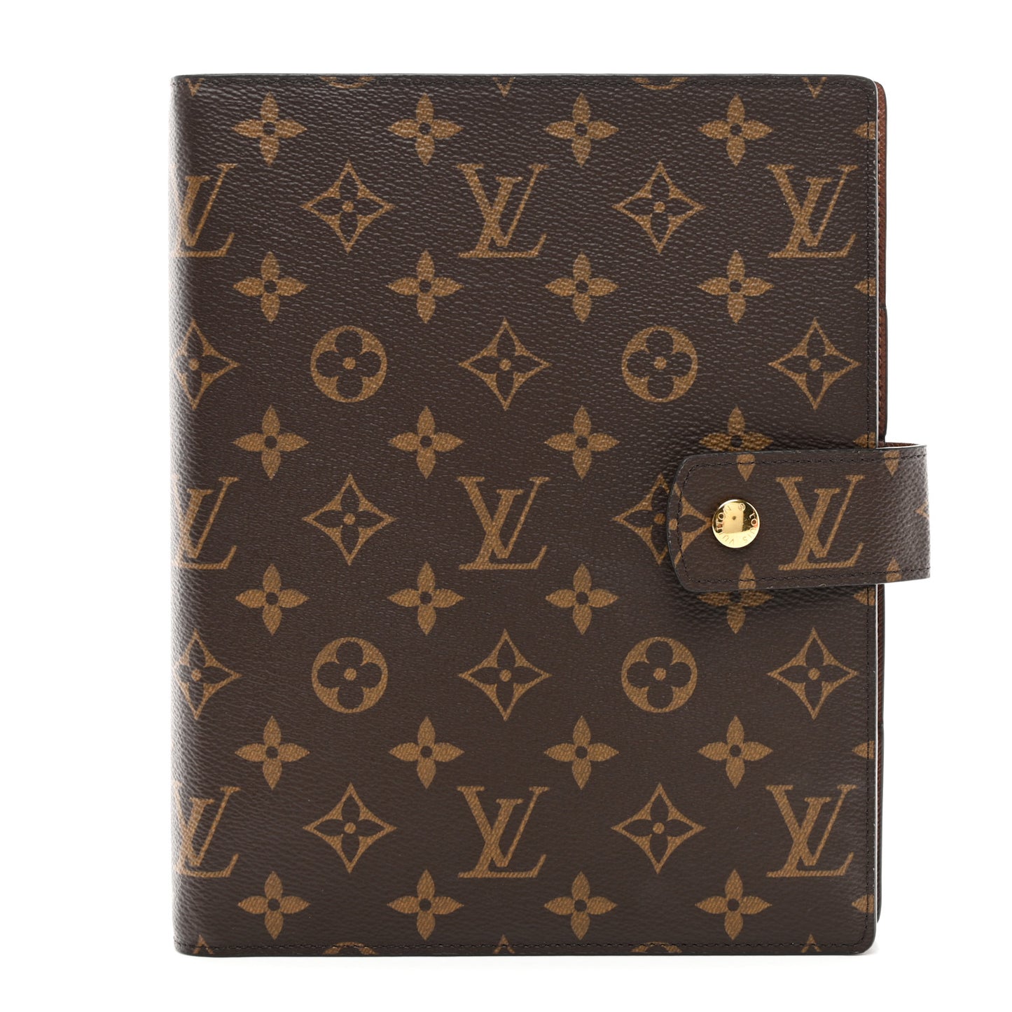 Monogram Large Ring Agenda Cover