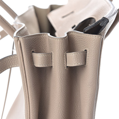 Hermes Togo Birkin 40 Gris Tourterelle 12 of 32