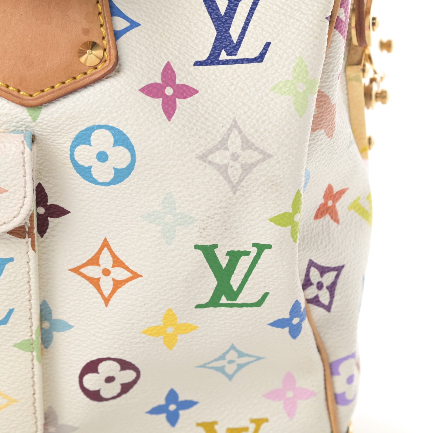 Louis Vuitton Monogram Multicolor Speedy 30 White 15 of 15