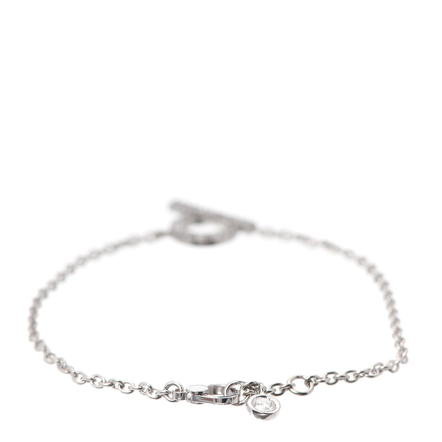 18K White Gold Diamond Finesse Bracelet SH