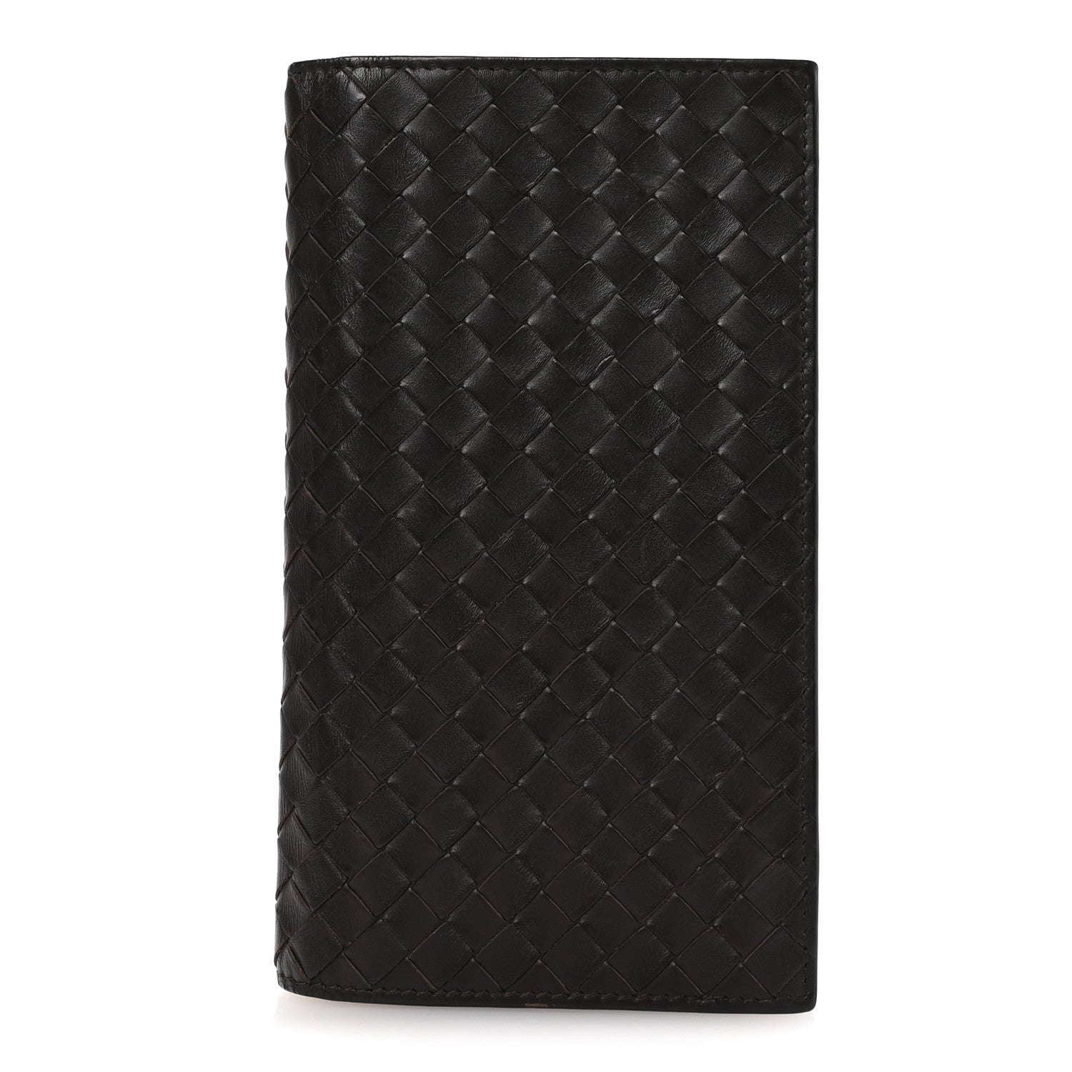 Bottega Veneta Nappa Intrecciato Continental Flap Wallet Brown 1 of 16
