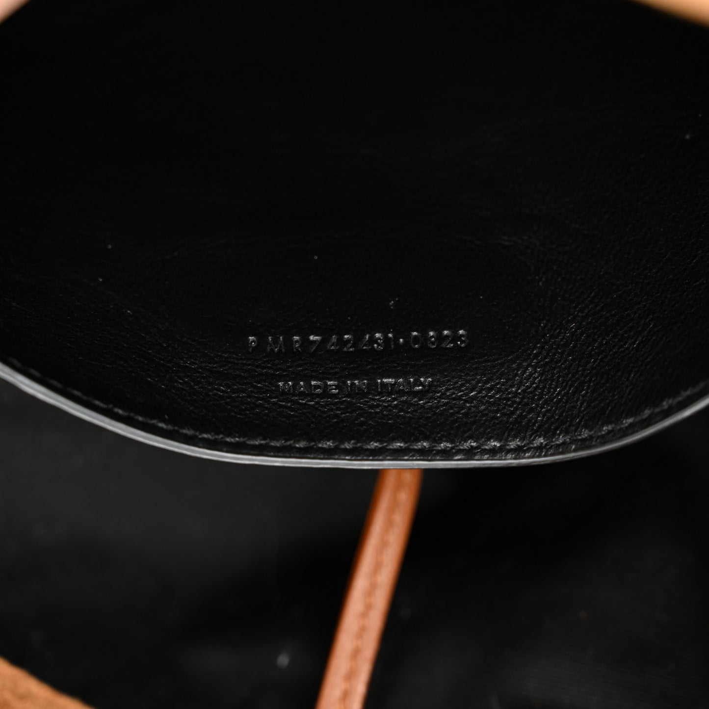 Suede Matelasse Monogram Large Jamie 4.3 Snuff