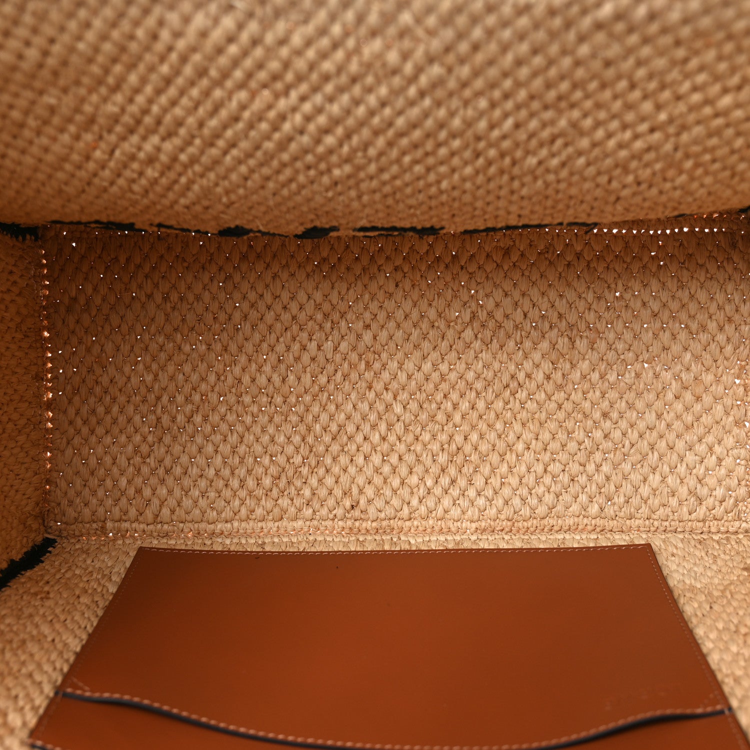 Loewe Raffia Large Paula's Ibiza Logo Tote Natural Tan 5 of 9