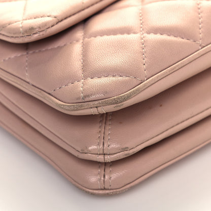 Chanel Lambskin Quilted 3 Jumbo Flap Light Pink 9 of 15