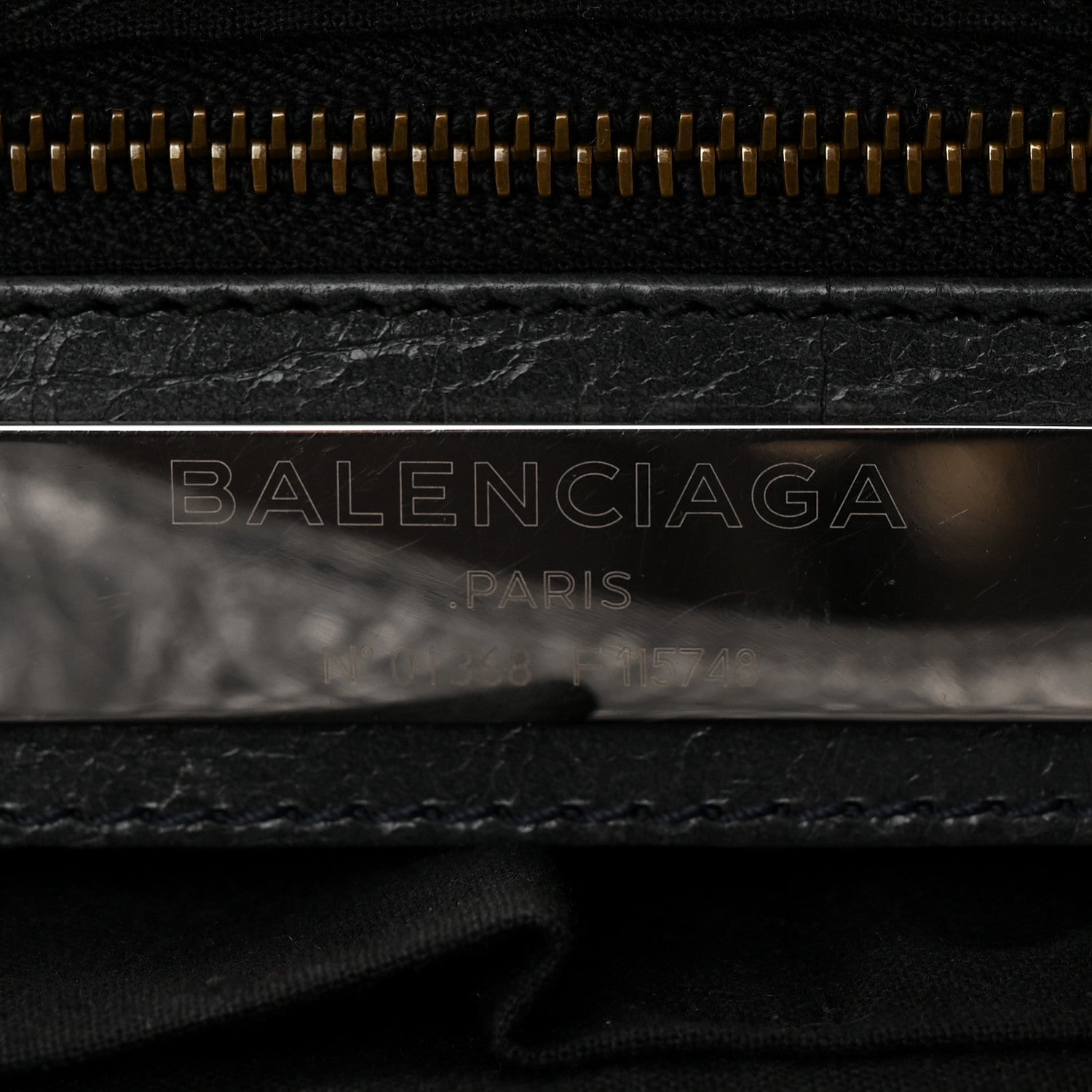 Balenciaga Agneau Classic Hardware City Anthracite 6 of 11