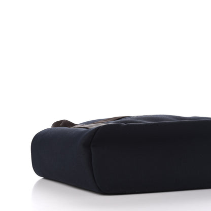 Hermes Toile Sac De Pansage Groom Bleu Navy Feu 7 of 11