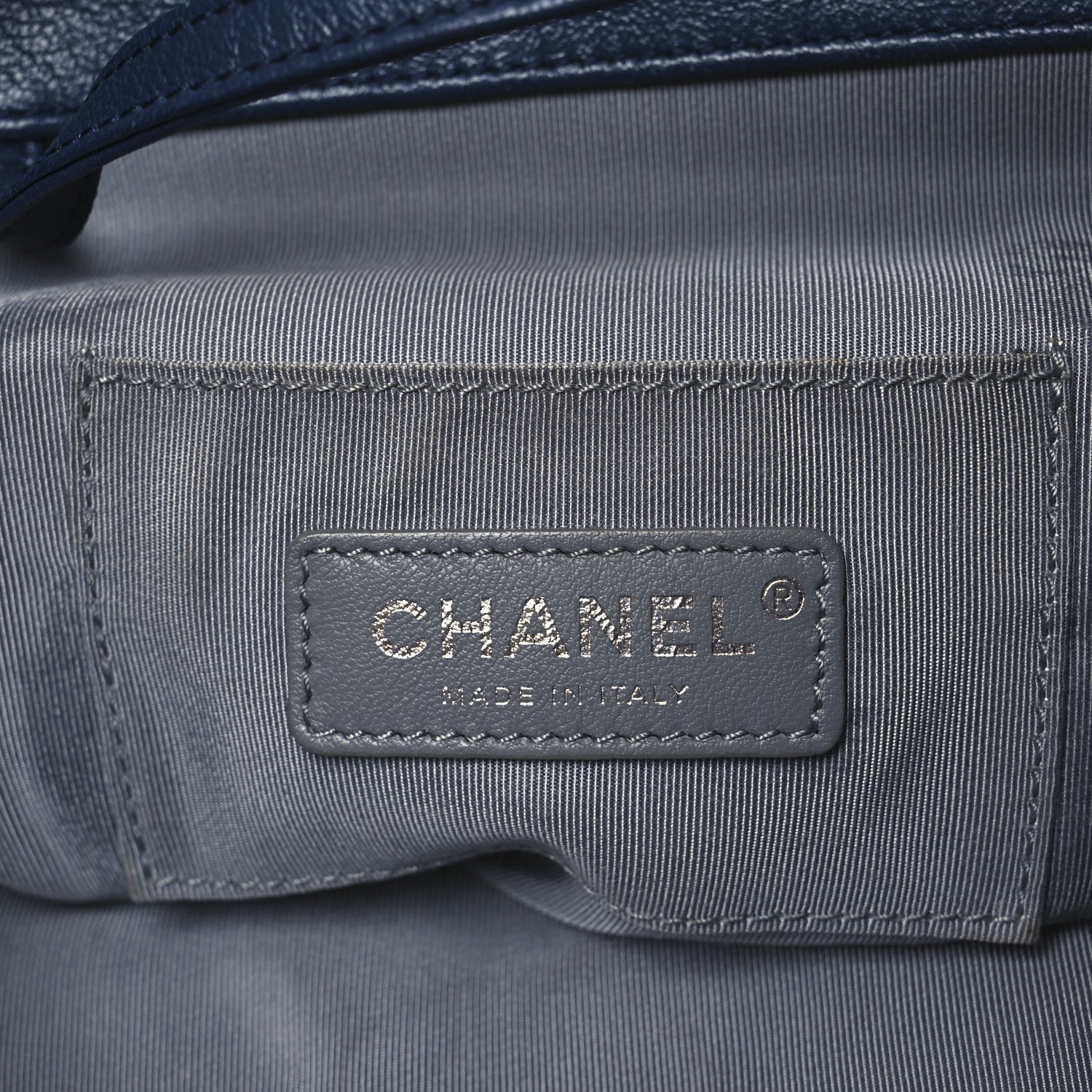 Chanel Calfskin Quilted Small Urban Spirit Backpack Blue 6 of 13
