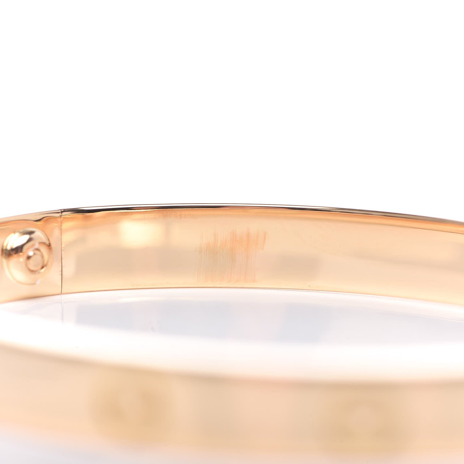 Cartier 18K Yellow Gold LOVE Bracelet 17 6 of 8