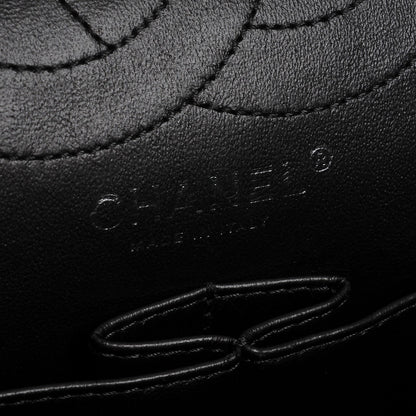 Chanel Metallic Aged Calfskin Quilted 2.55 Reissue 226 Flap Dark Silver 6 of 9