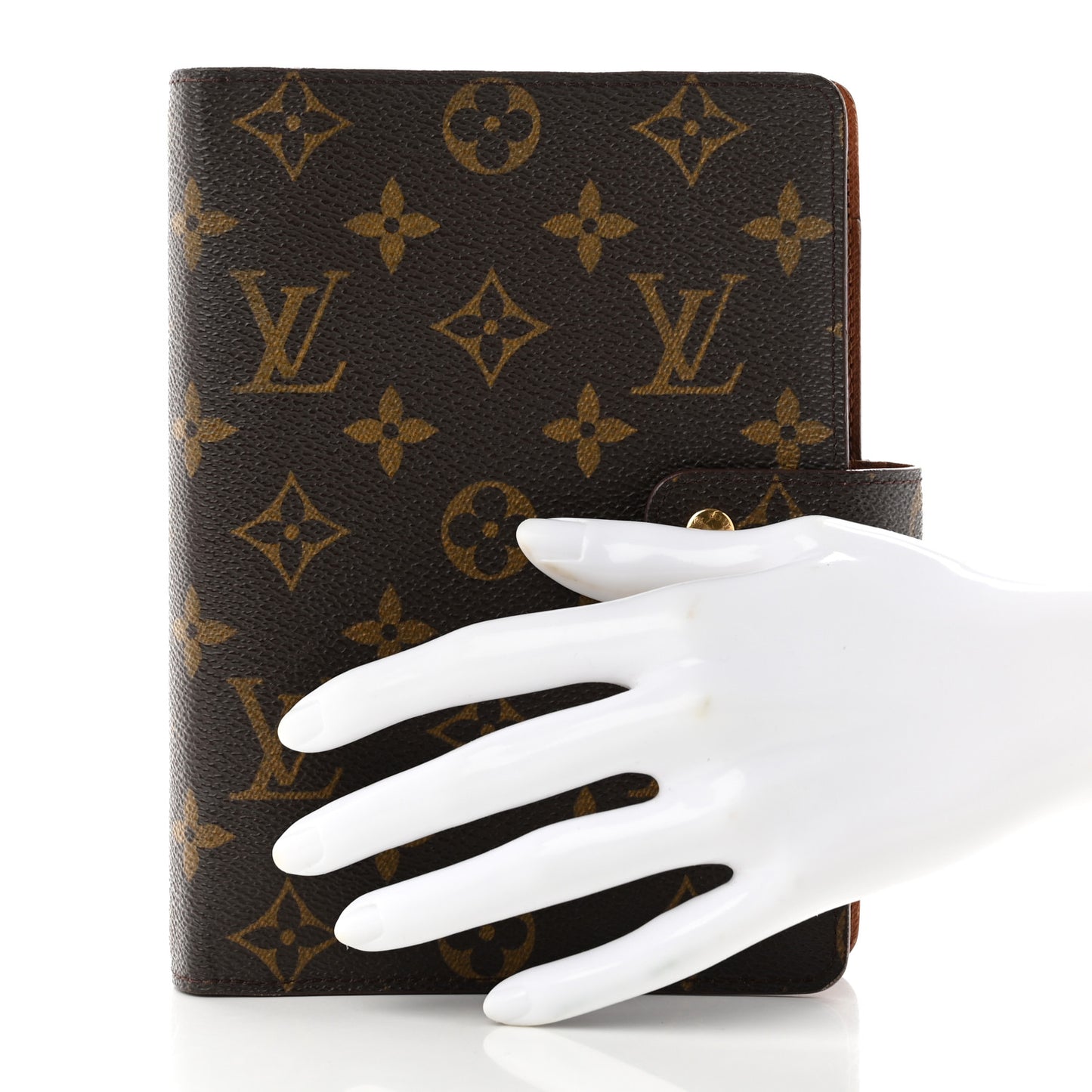 Monogram Medium Ring Agenda Cover