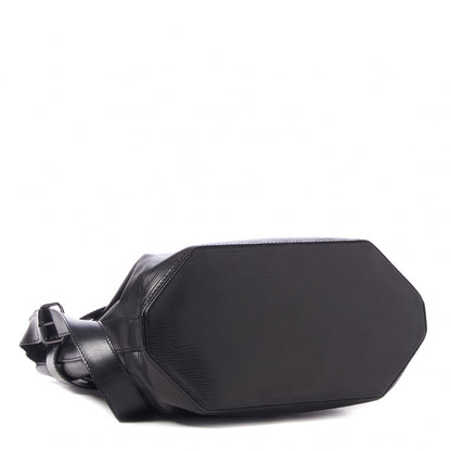 Louis Vuitton Epi Sac D'Epaule GM Black 5 of 14