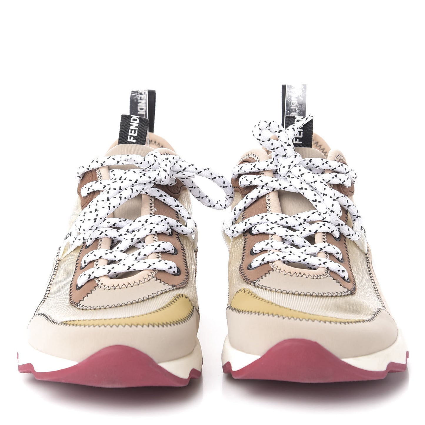 Technical Mesh Lycra FFreedom Patchwork Sneakers 37.5 Mosaico