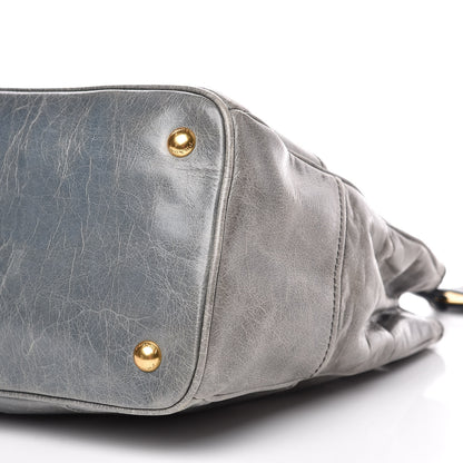 Prada Vitello Shine Tote Avio 11 of 14